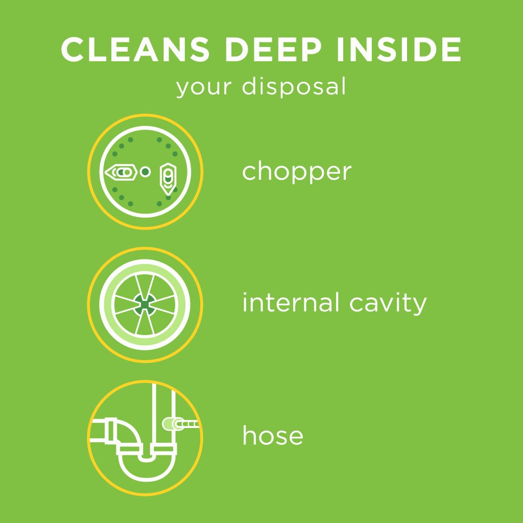Disposal Cleaner Tablets  – 3 Count product shot