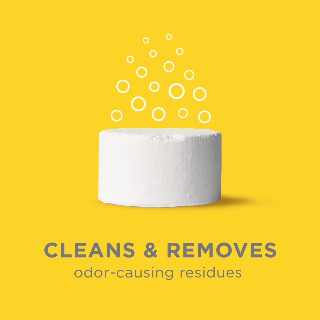 Disposal Cleaner Tablets  – 3 Count product shot