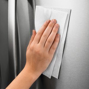 Stainless Steel Wipe Step 2
