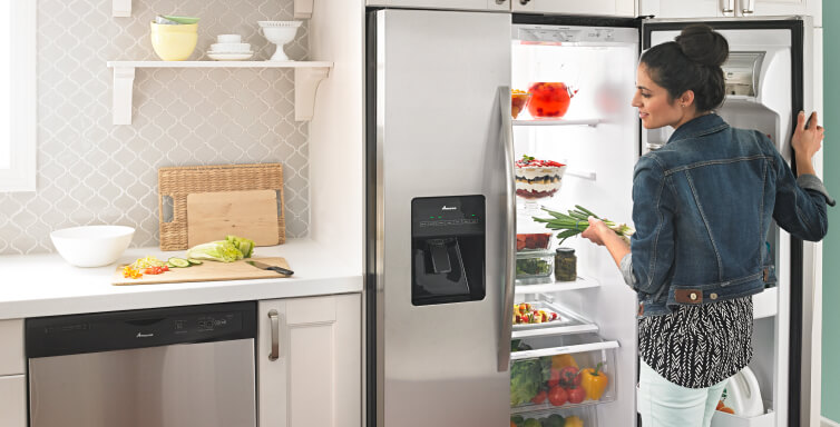 strange smells can come from the refrigerator