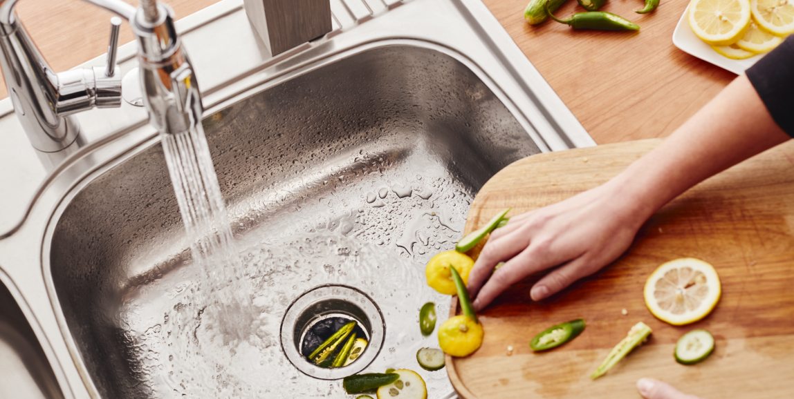 How to Unclog a Double Kitchen Sink with Standing Water?